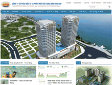 Tablet Screenshot of hudland.com.vn
